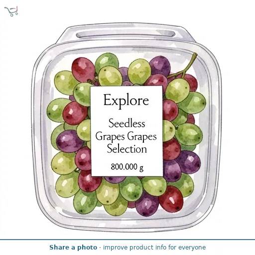 Explore Seedless Grapes Selection   800g