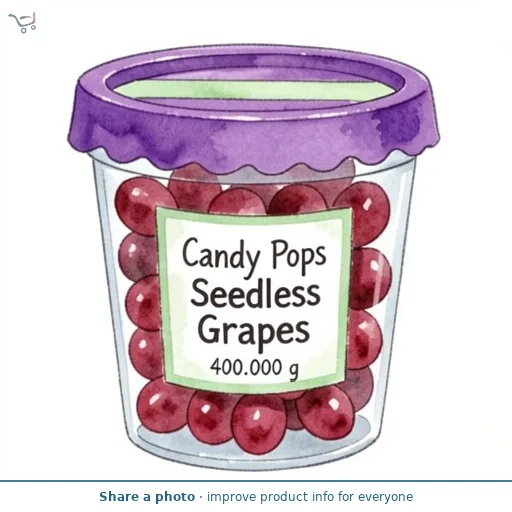 Explore Candy Pops Seedless Grapes