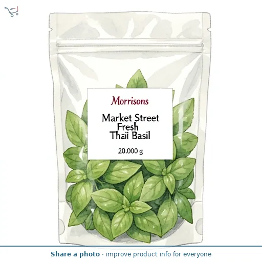 Market Street Fresh Thai Basil   20g