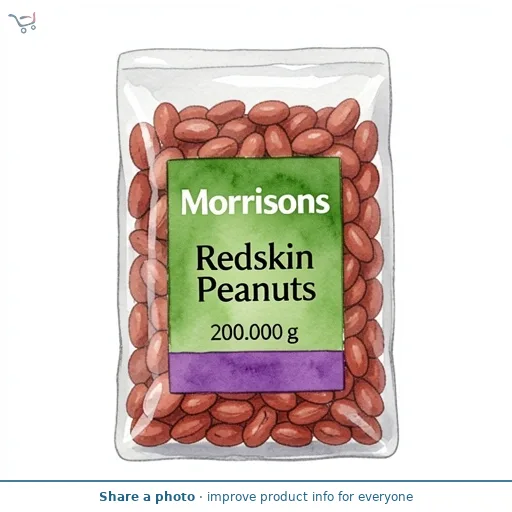Morrisons Redskin Peanuts 200g