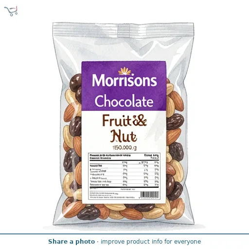 Morrisons Chocolate Fruit & Nut Mix  150g