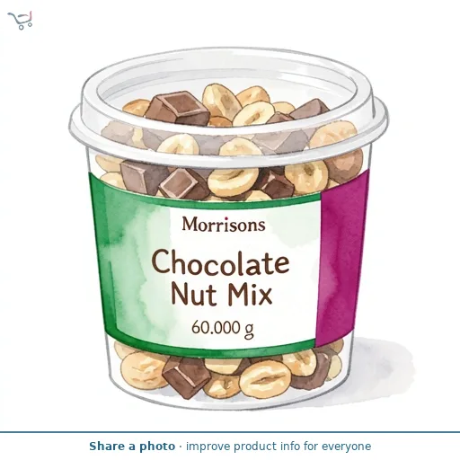 Morrisons Chocolate Nut Mix 60g