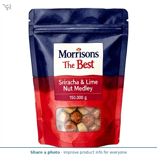 Morrisons The Best Sriracha & Lime Nut Medley 150g