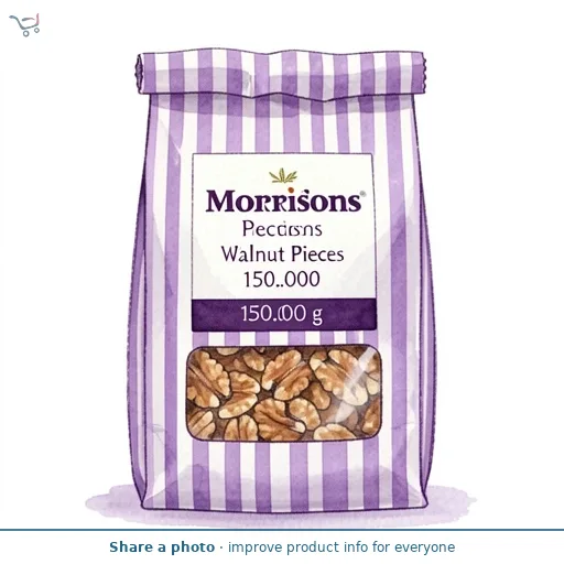 Morrisons Walnut Pieces 150g