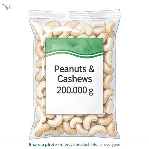 Morrisons Peanuts & Cashews