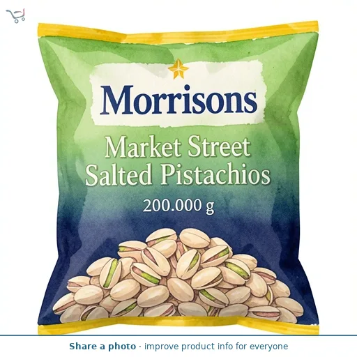 Morrisons Market Street Salted Pistachios 