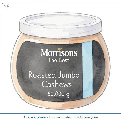 Morrisons The Best Roasted Jumbo Cashews 