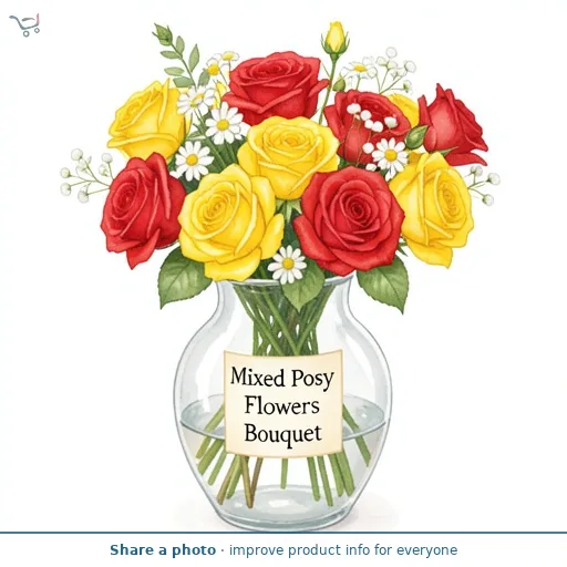 Morrisons Mixed Posy Flowers Bouquet