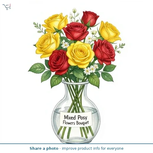 Morrisons Mixed Posy Flowers Bouquet