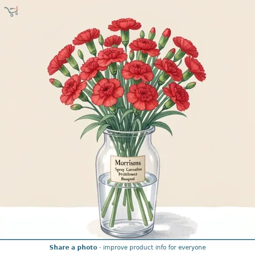 Morrisons Spray Carnation Flowers Bouquet