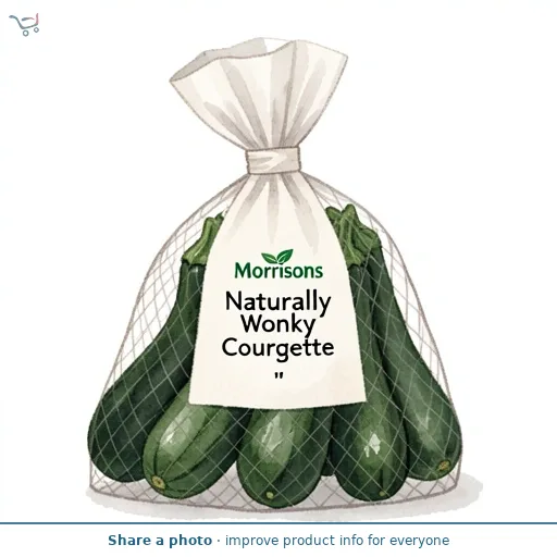 Morrisons Naturally Wonky Courgette