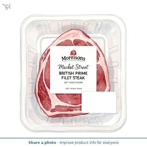 Market Street British Prime Fillet Steak