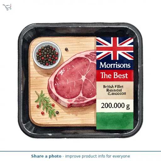 Morrisons The Best British Fillet Reduced Carbon