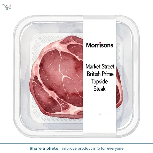 Market Street British Prime Topside Steak