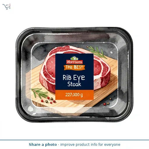 Morrisons The Best Rib Eye Steak 227g