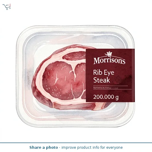 Morrisons Rib Eye Steak