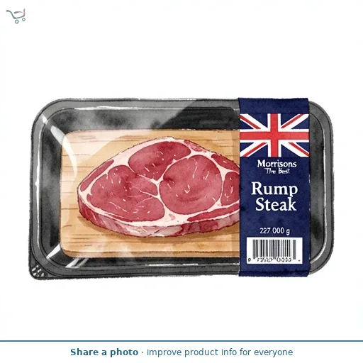 Morrisons The Best Rump Steak 227g