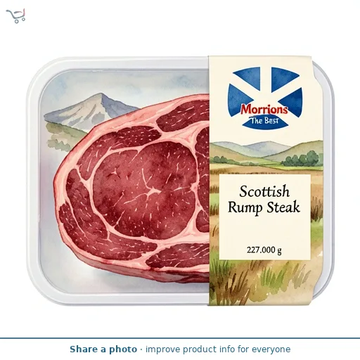 Morrisons The Best Scottish Rump Steak