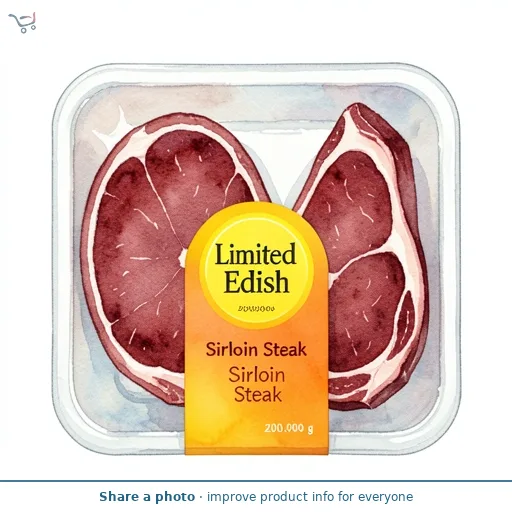 Limited Edish Sirloin Steak 200g