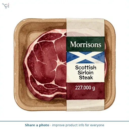 Morrisons Scottish Sirloin Steak