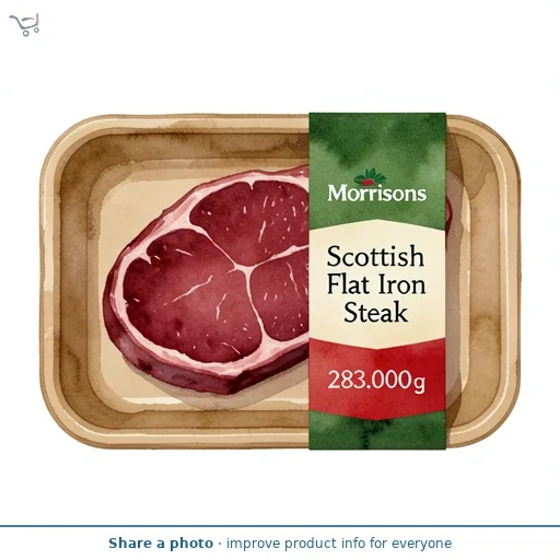 Morrisons Scotch Flat Iron Steak 283g