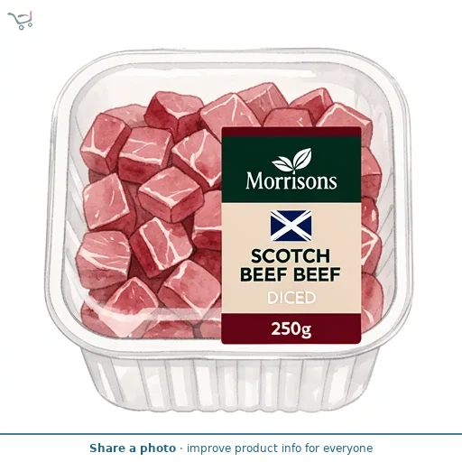 Morrisons Scottish Lean Diced Beef 