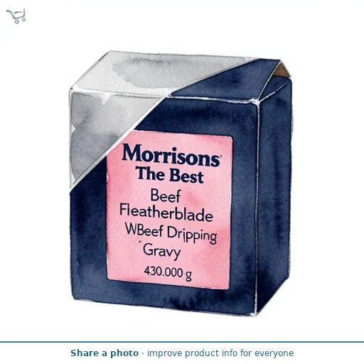 Morrisons The Best British Beef Featherblade With Beef Dripping Gravy 430g