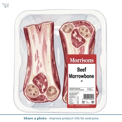 Morrisons Beef Marrowbone