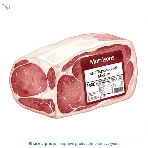 Morrisons Beef Topside Joint Medium