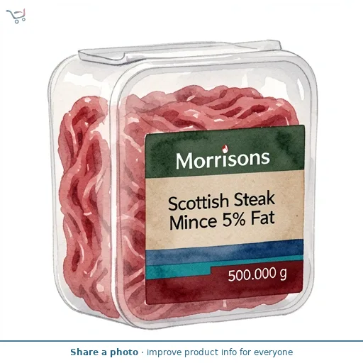 Morrisons Scottish Steak Mince 5% Fat 500g