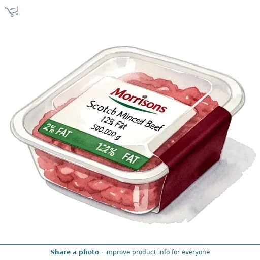 Morrisons Scotch Beef Mince 12% Fat