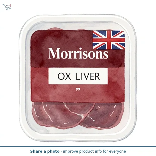 Morrisons Ox Liver