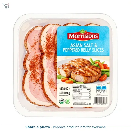 Morrisons Asian Salt & Peppered Belly Slices