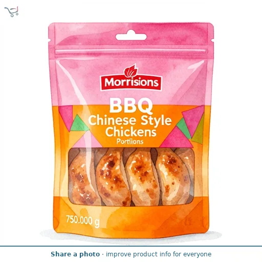 Morrisons BBQ Chinese Style Chicken Portions 750g