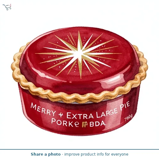 ASDA Merry Extra Large Pork Pie 790g