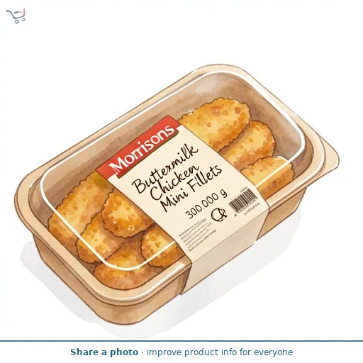 Morrisons Buttermilk Chicken Mini Fillets 300g