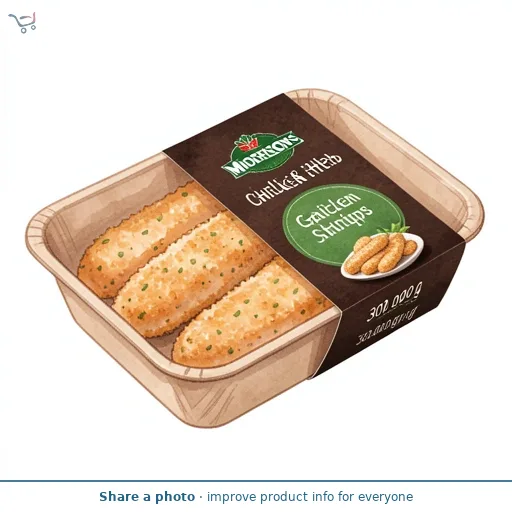 Morrisons Garlic & Herb Chicken Strips 300g