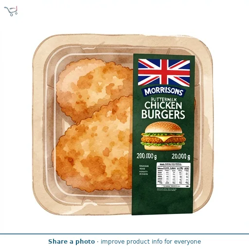 Morrisons Buttermilk Chicken Burgers