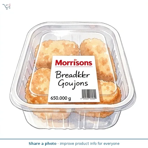 Morrisons Breaded Chicken Goujons