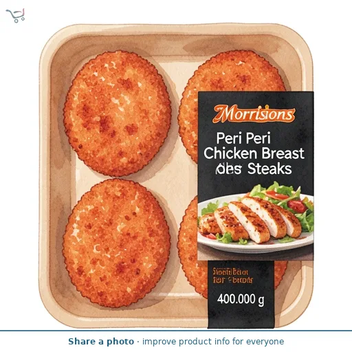 Morrisons Peri Peri Chicken Breast Steaks 