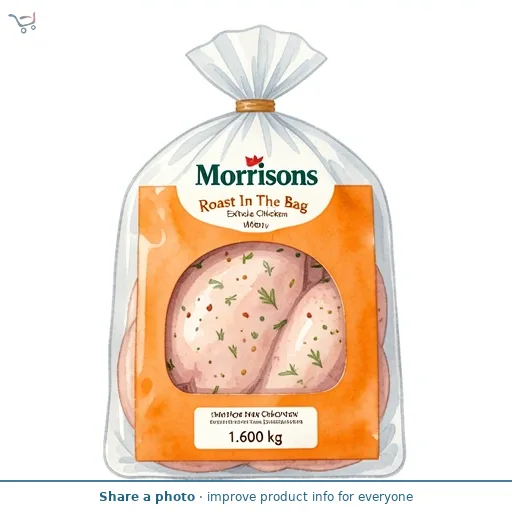 Morrisons Roast In The Bag Extra Tasty Whole Chicken 1.6kg