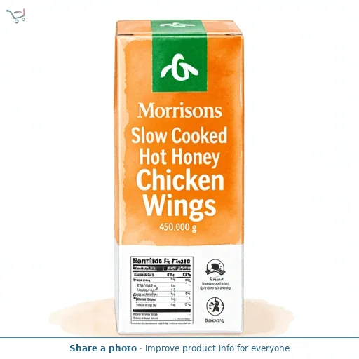 Morrisons Slow Cooked Hot Honey Chicken Wings 450g