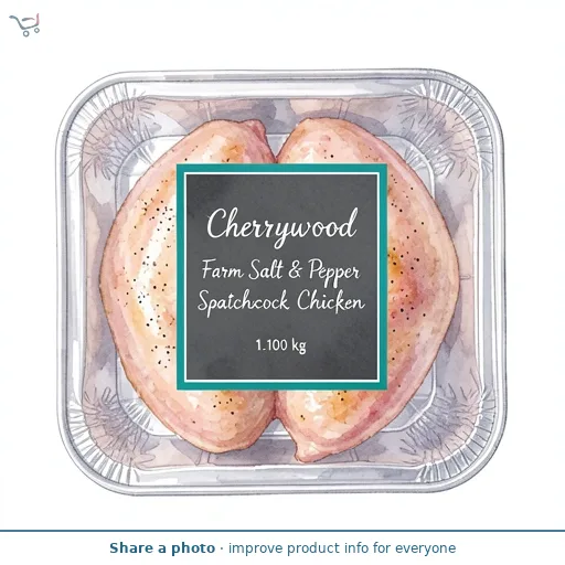 Cherrywood Farm Salt & Pepper Spatchcock Chicken 