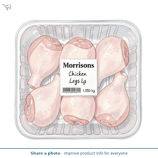 Morrisons British Chicken Legs 1.35kg