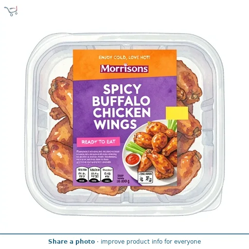 Morrisons Spicy Buffalo Roast Chicken Wings