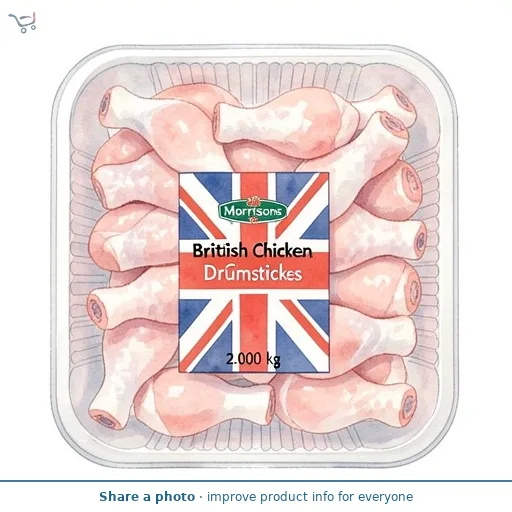 Morrisons British Chicken Drumsticks