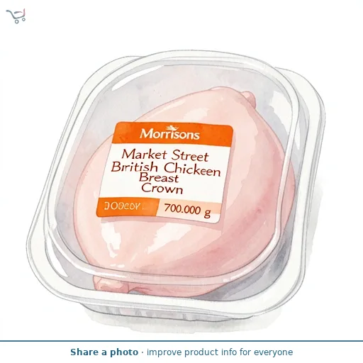 Morrisons British Chicken Breast Crown 700g