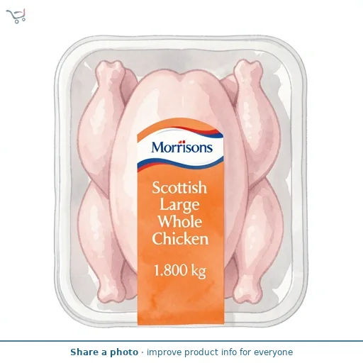 Morrisons Scottish Large Whole Chicken