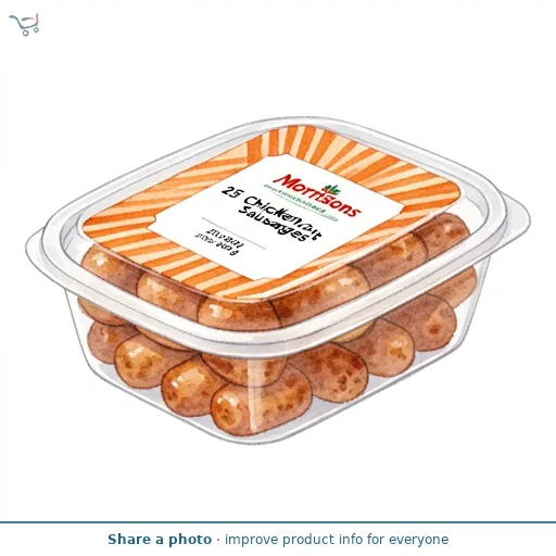 Morrisons 25 Chicken Cocktail Sausages 