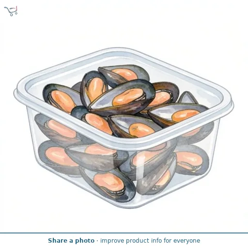 Morrisons Cooked Half Shell Mussels 